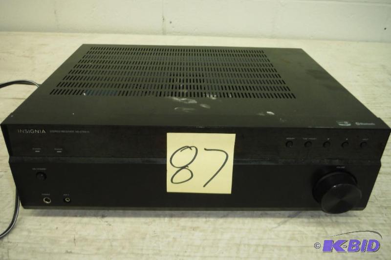 lot 87 image: Insignia- 200W 2.0-Ch. Stereo Receiver