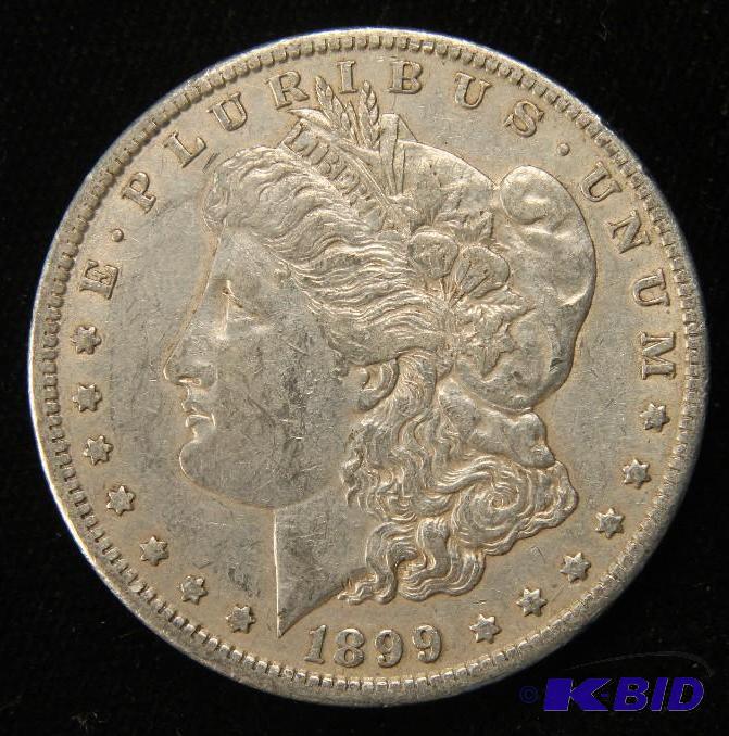 1899 O MORGAN DOLLAR VF