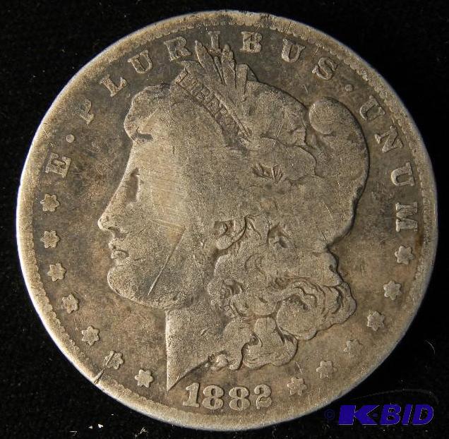 1882 CC CARSON CITY MORGAN DOLLAR KEY DATE COIN