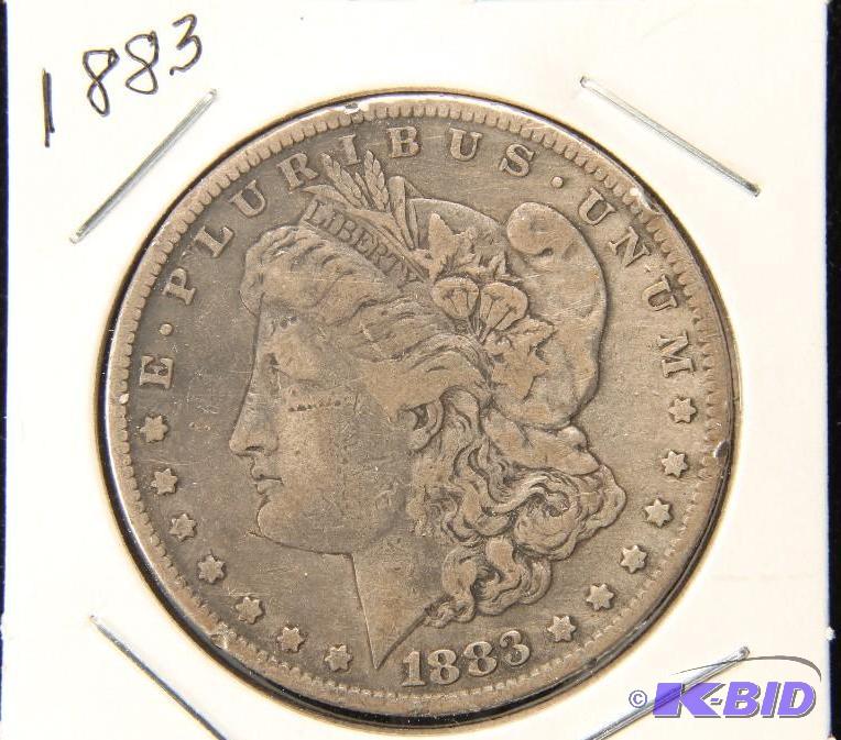 1883 US MORGAN DOLLAR VF