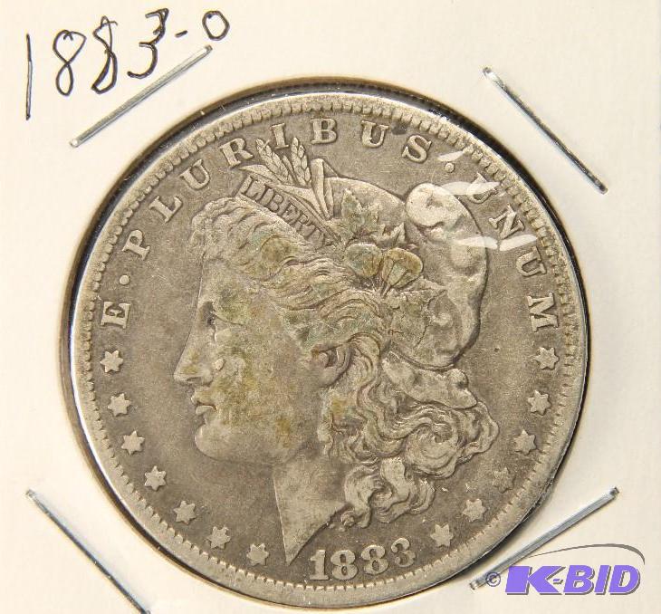 1883 O MORGAN DOLLAR VF