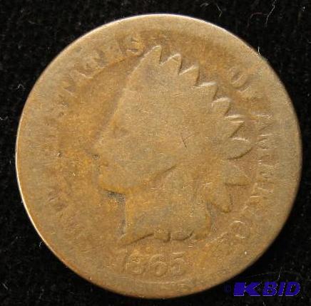 1865 INDIAN HEAD CENT