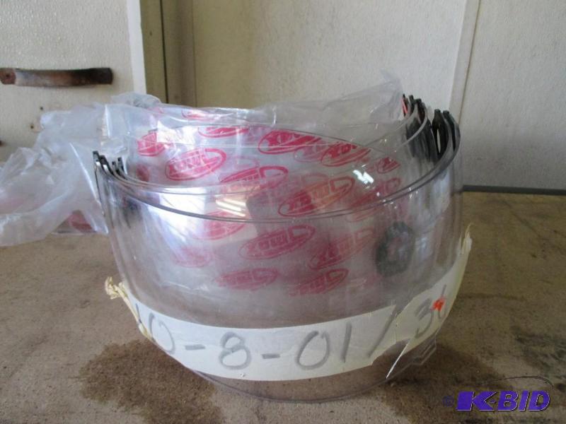 Face shields...