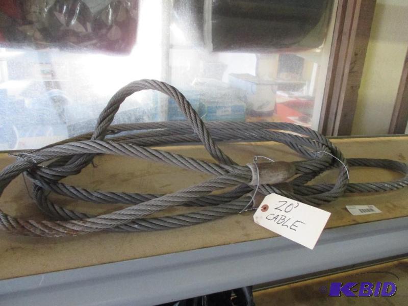 20 heavy duty cable...