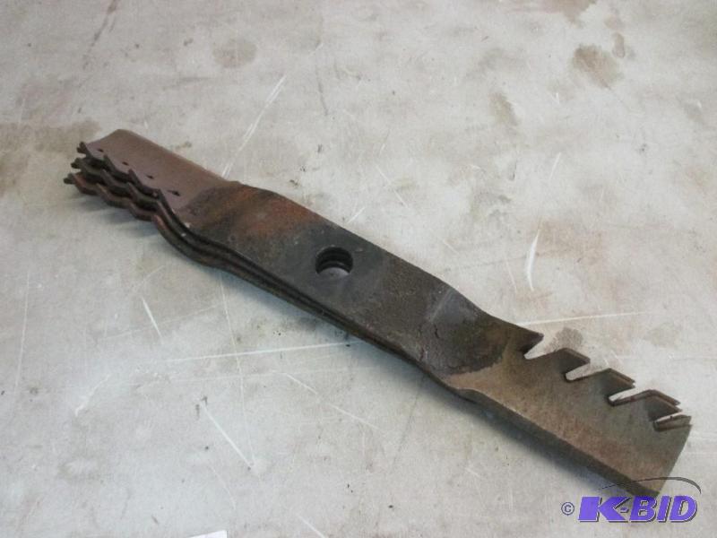3 lawn mower blades, 20 12&quot long, 1 18...