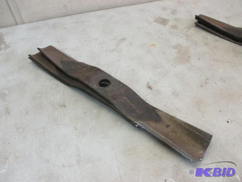 3 lawn mower blades, 20 12&quot long, 1 18...