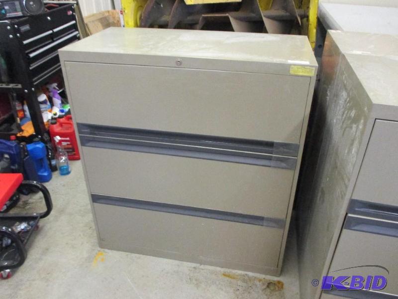 3 drawer file cabinet, large capacity...