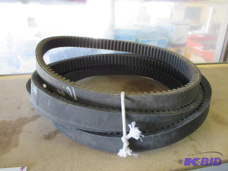 5 snowmobile belts...