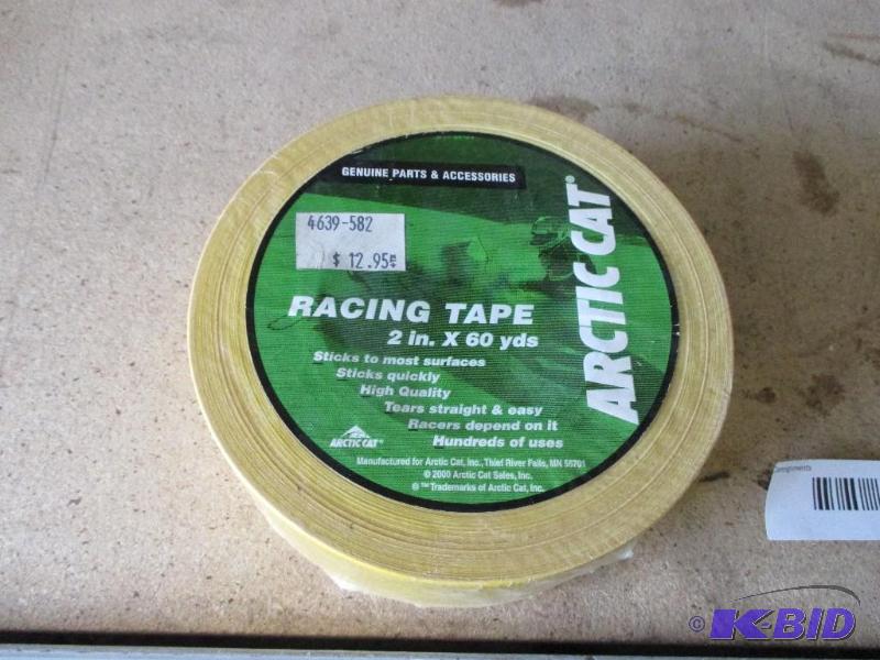 Arctic Cat Racing tape...
