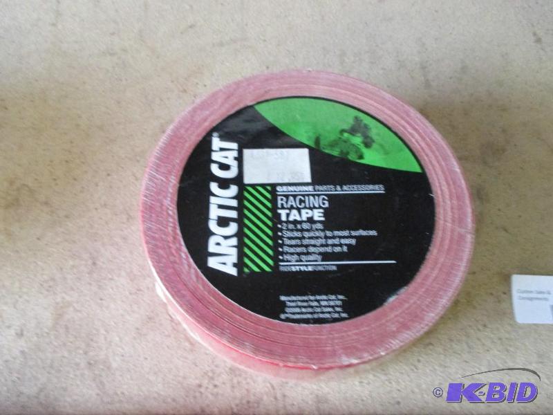 Arctic Cat Racing tape...
