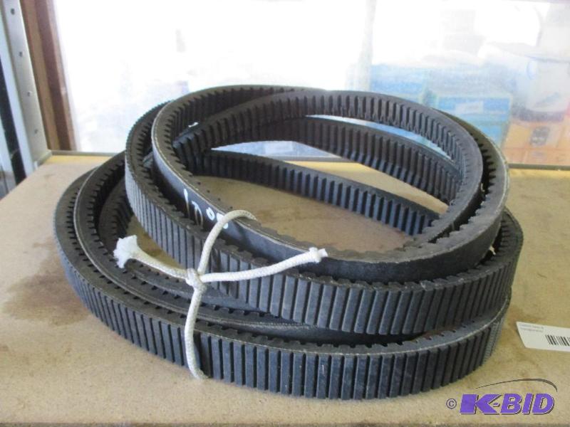 5 snowmobile belts...