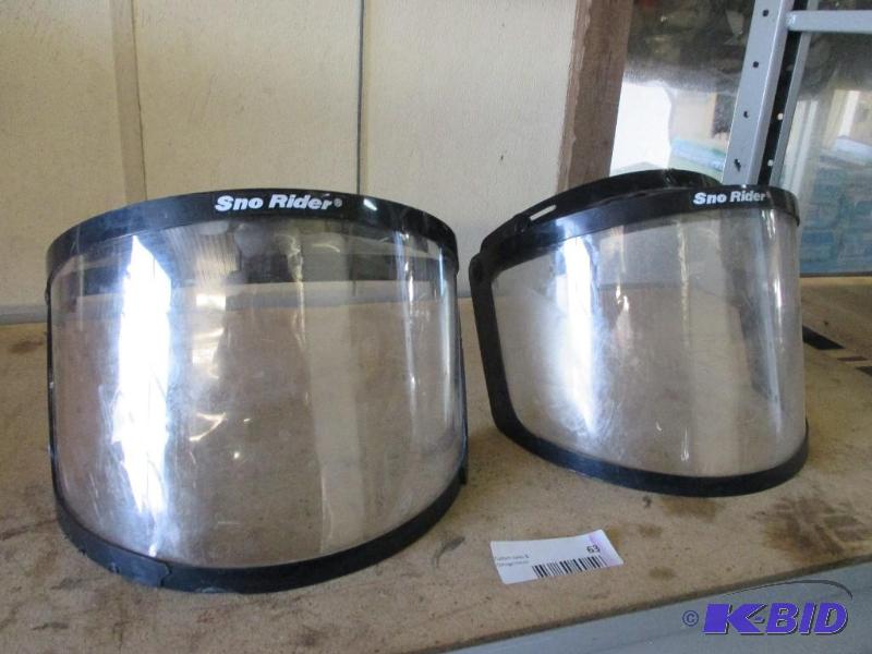 3 Sno rider shields...