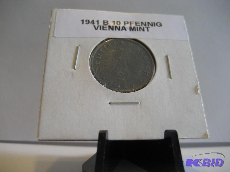 1941 GERMAN 10 PFENNIG