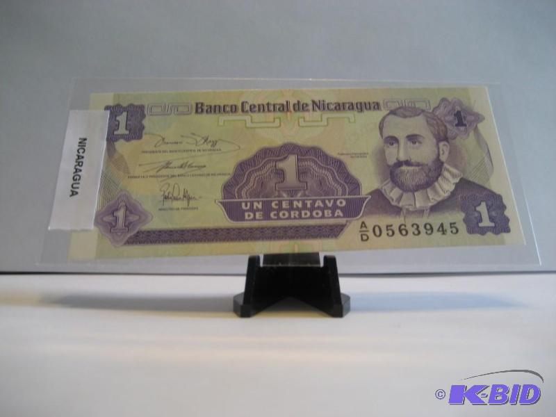 NICARAGUA FOREIGN NOTE UNCIRCULATED