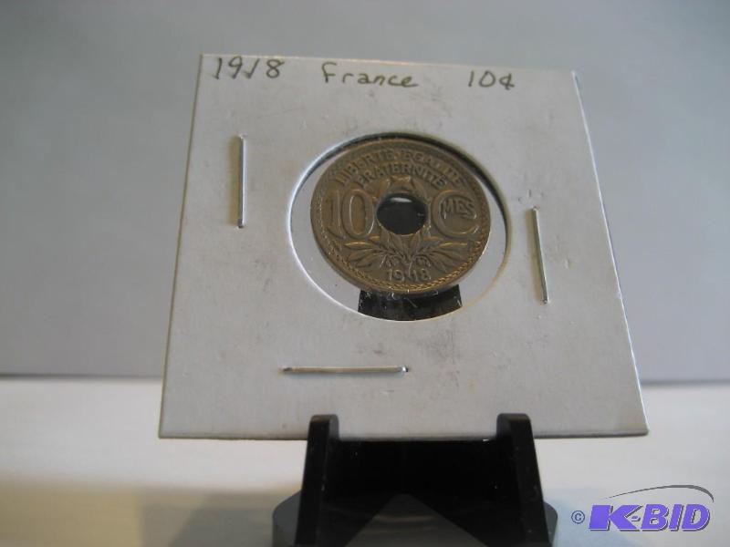 1918 FRANCE COIN