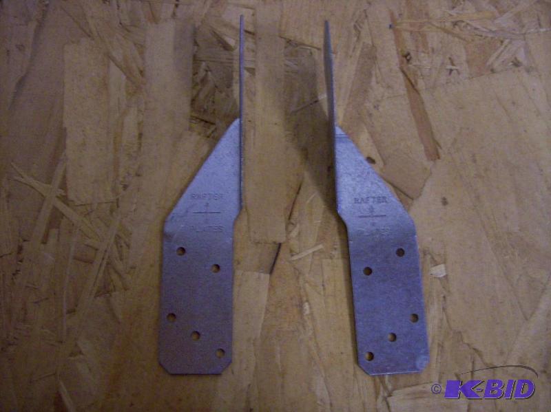 lot 18 image: Ten (10) pair Simpson Strong tie H2.5T hurrac...