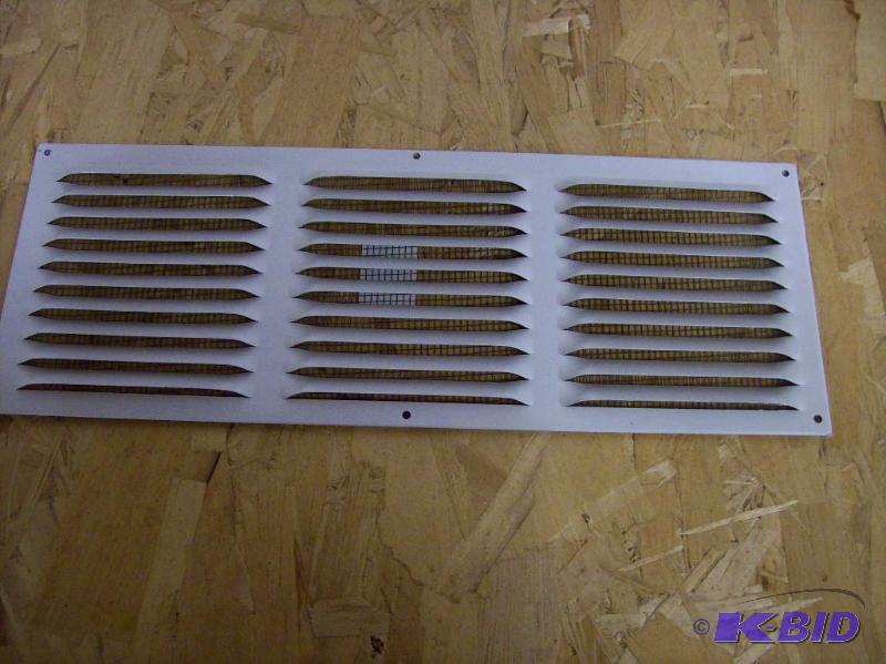 lot 23 image: Six (6) Lomanco Cornice vents model C-616 whi...