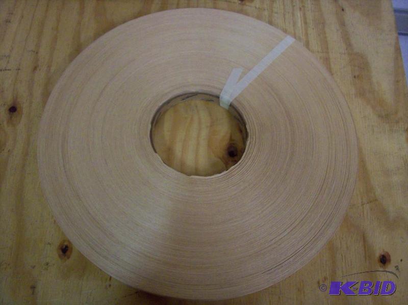 lot 33 image: Two (2) 800-foot rolls of natural wood edging...
