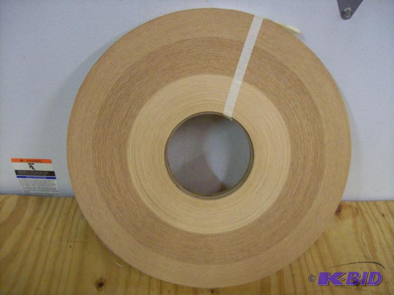lot 34 image: Two (2) 800-foot rolls of natural wood edging...
