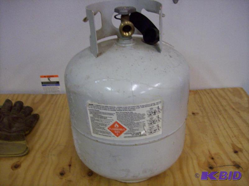 lot 36 image: Proflame 20-lb Propane Tank. Over-fill preven...