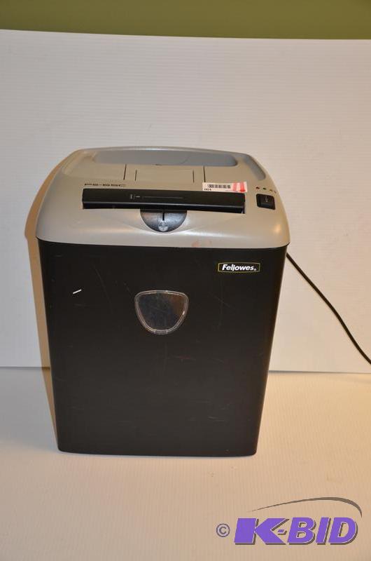 lot 100 image: Fellows PS-65C shredder - powers up...