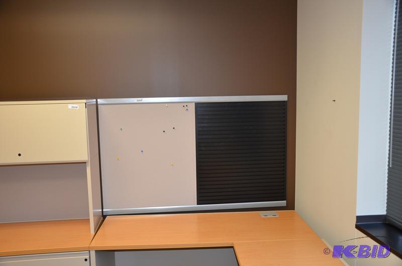 lot 18 image: Bulletin board and hanging file board. 37x60&...