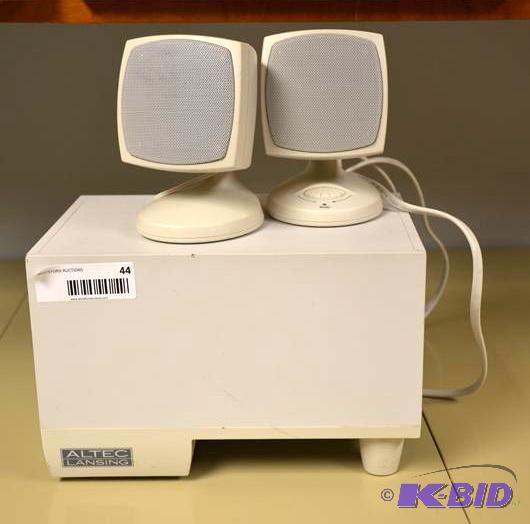 lot 44 image: Altec Lansing computer sound system model 2c5...