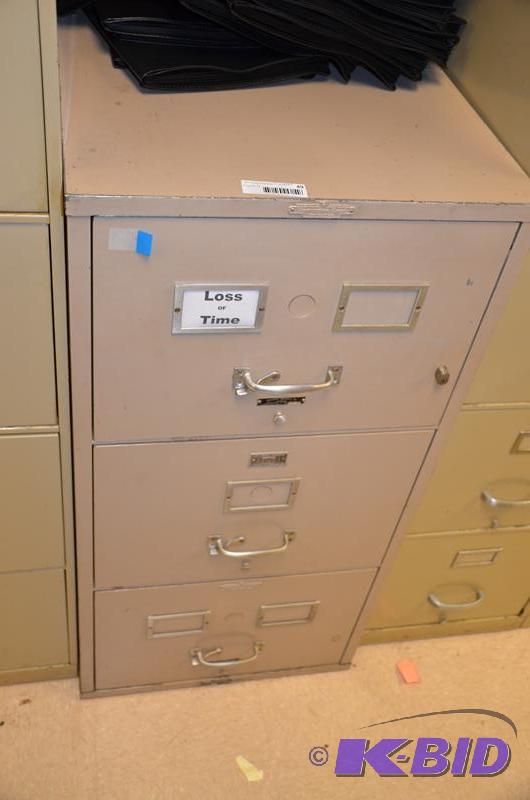 lot 49 image: Remminton Rand Safe-File Fireproof filing cab...