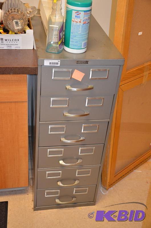 lot 58 image: Invincible filing cabinet 15x28x39" Brin...