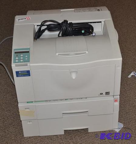 lot 83 image: Ricoh Aficio AP610N laser printer - powers up...