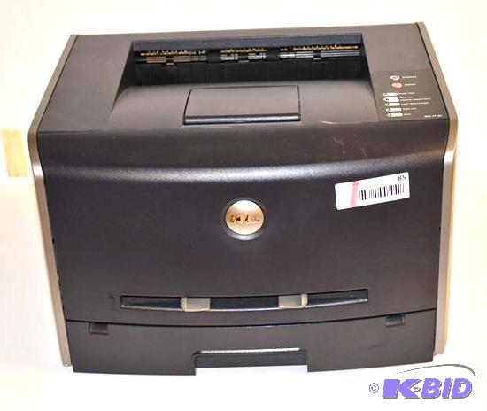 lot 85 image: Dell 1710N laser printer - powers up...