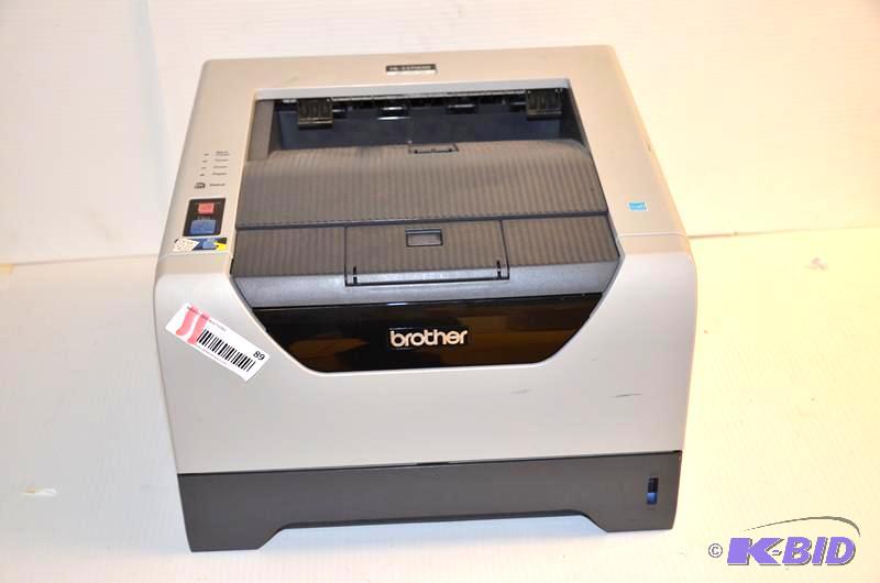 lot 89 image: Brother HL-5370DW wireless laser printer - po...