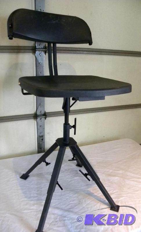 Ground Blind Seat, 4 steel adjustable legs, 3...