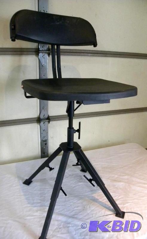 Ground Blind Seat, 4 steel adjustable legs, 3...