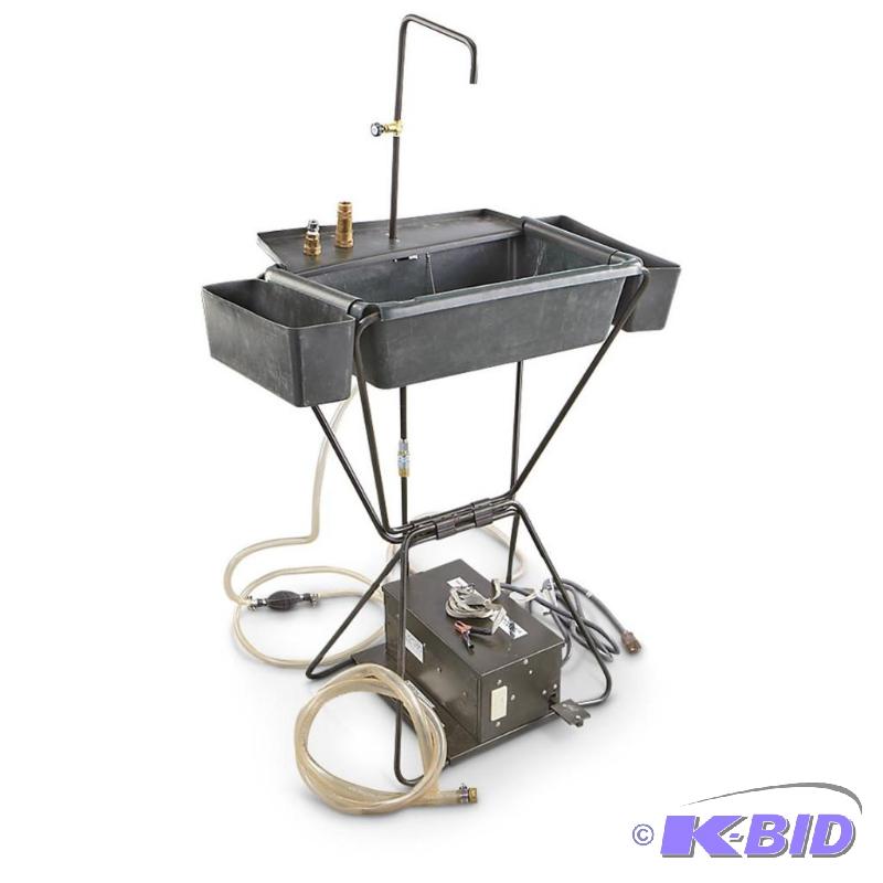 U.S. Military Surplus Surgical Field Sink, fo...