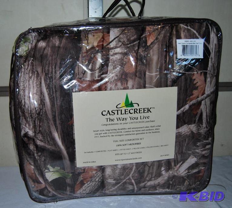 Next Camo Comforter Bed Set, full size, missi...