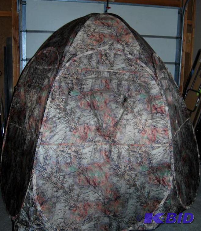 Super Magnum Spring-loaded Steel Frame Blind,...