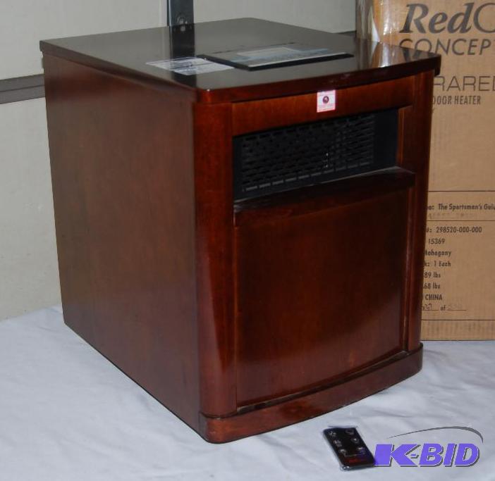 RedCore 1,500W Infrared Heater, heats up to 1...