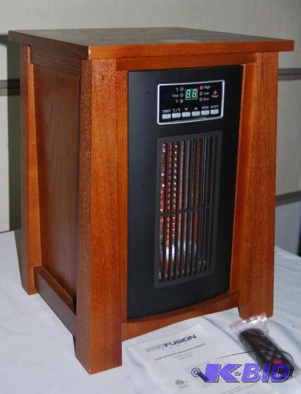Pro Fusion Infrared Space Heater Side Table, ...