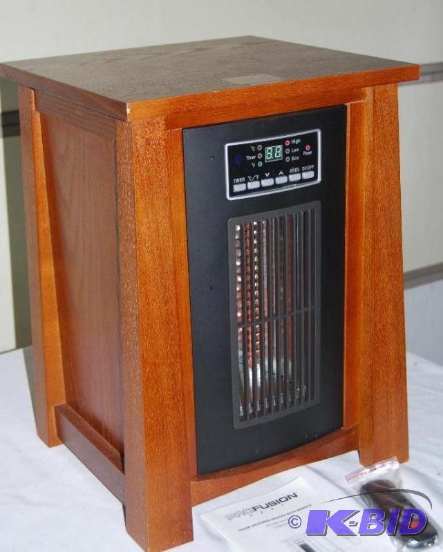 Pro Fusion Infrared Space Heater Side Table, ...