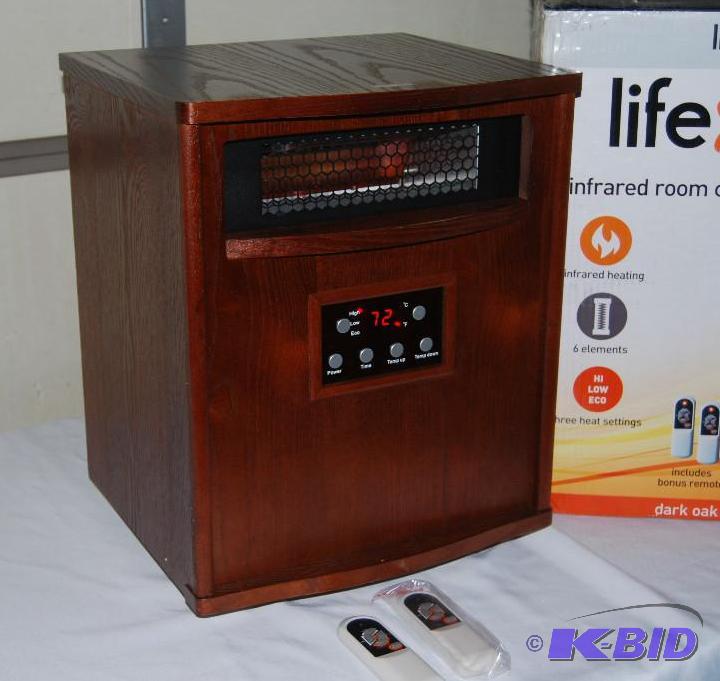 Lifepro by Lifesmart Infrared Heater, 1500 wa...
