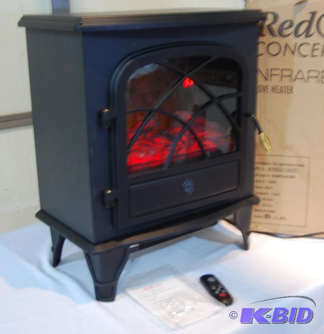 RedCore Electric Infrared Stove Heater, 750 ...
