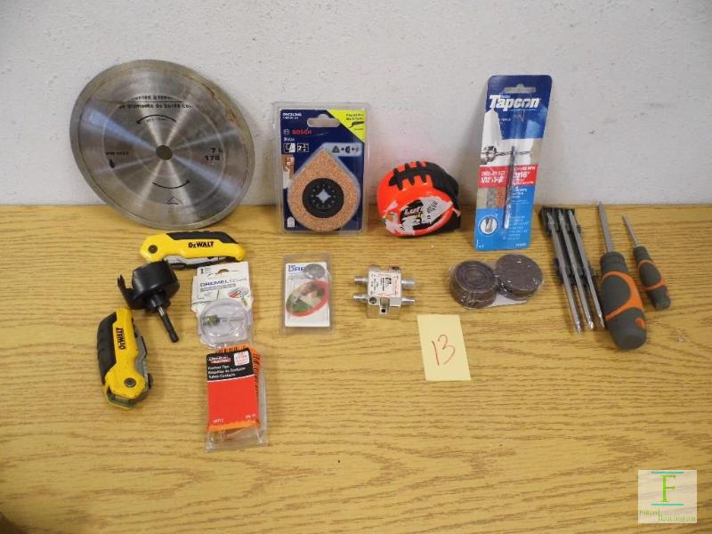Assorted Tools & Hardware