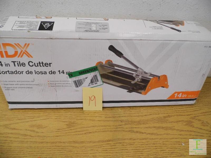 HDX 14 Tile Cutter