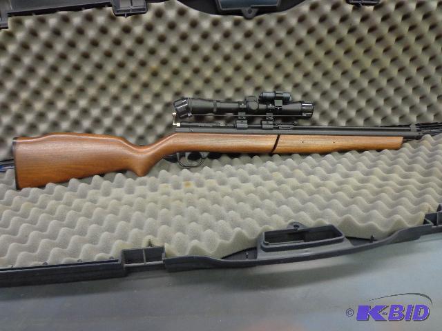lot 52 image: Proctor Double Gun Case And Pellet Gun   Case...
