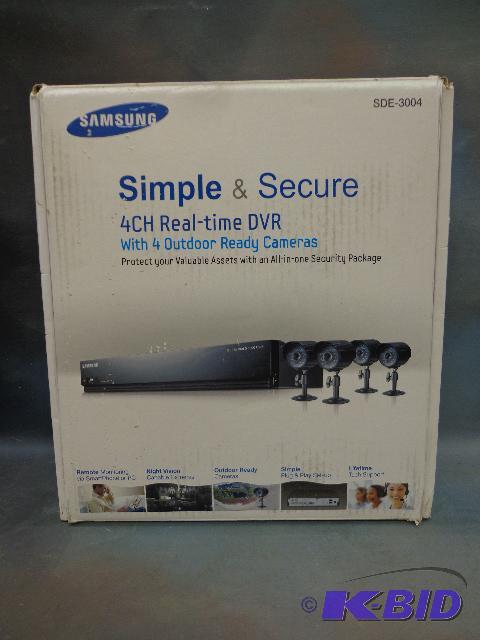 lot 80 image: Samsung Simple & Secure Outdoor Camera   ...