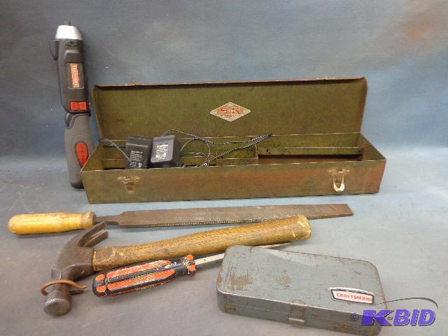 lot 92 image: Miscellaneous Tools   Hammer  Craftsman Lithi...