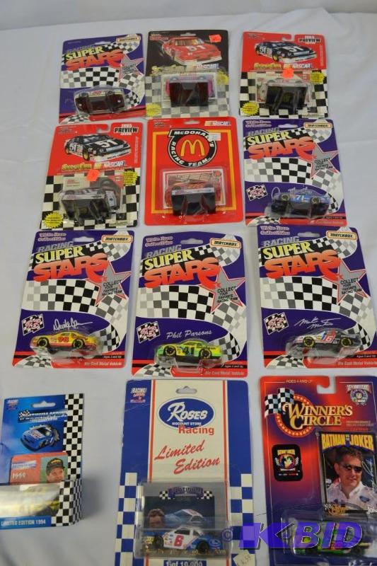 Lot of MatchboxNascar Cars