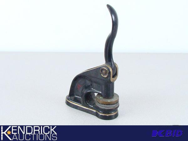 lot 21 image: Vintage St. Paul Ramsey Lodge Notary Stamp