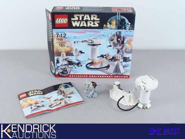 lot 58 image: MINT Retired Lego Star Wars Echo Base 7749 Set